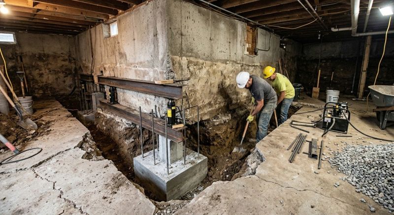 Basement Underpinning in Kyle, TX