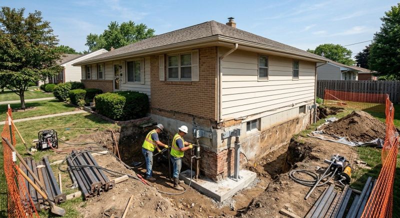 Building Foundation Repair in Buda, TX