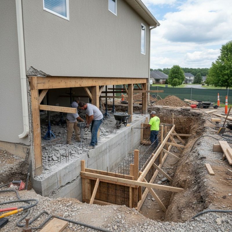 Building Foundation Repair in Kyle, TX
