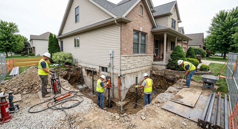 Building Foundation Repair in Lockhart, TX