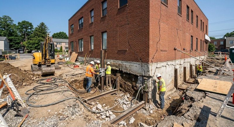Building Foundation Repair in San Marcos, TX