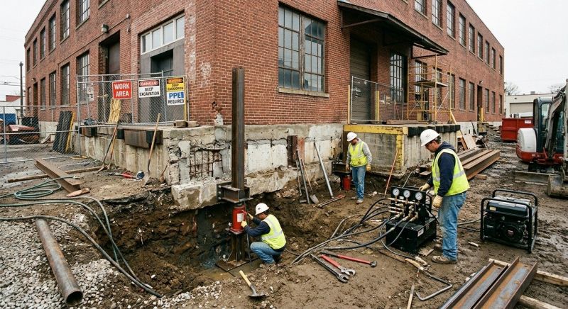 Commercial Foundation Repair in Kyle, TX