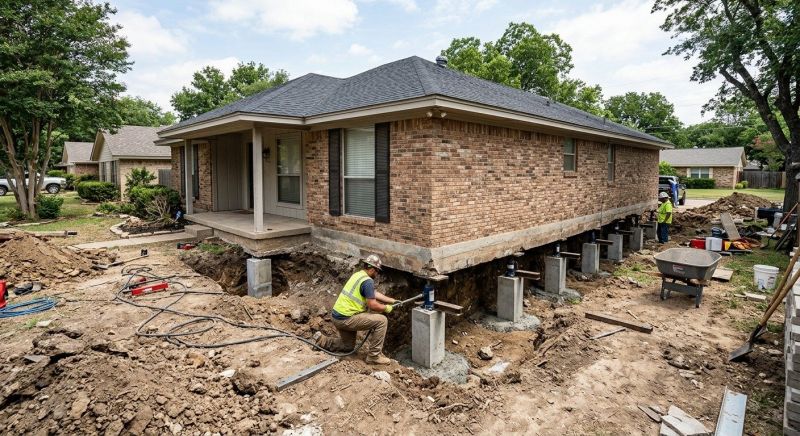 Concrete Foundation Leveling in Austin, TX