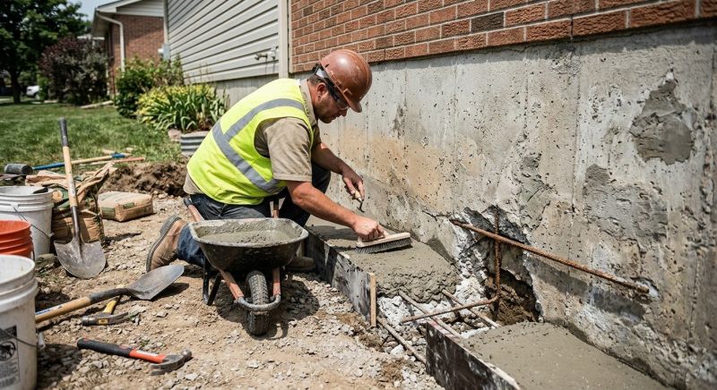 Concrete Foundation Repair in Cedar Creek, TX