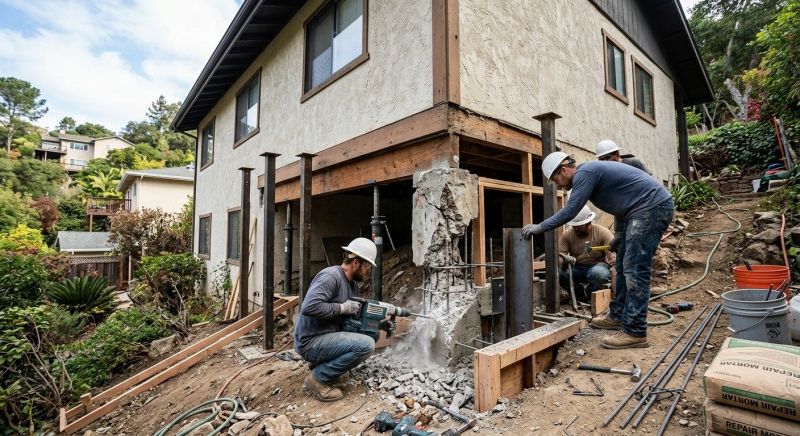 Concrete Foundation Repair in Driftwood, TX