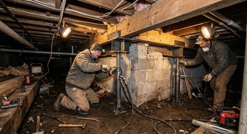 Concrete Foundation Repair in Luling, TX