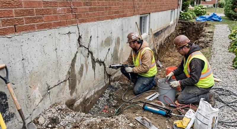 Cracked Foundation Repair in Buda, TX