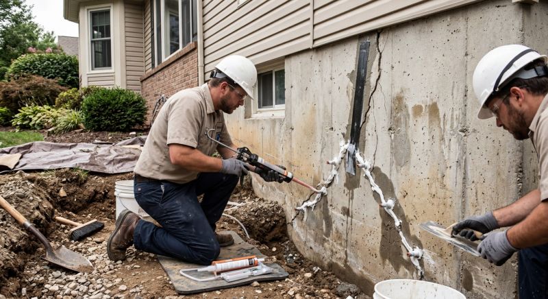 Cracked Foundation Repair in Luling, TX
