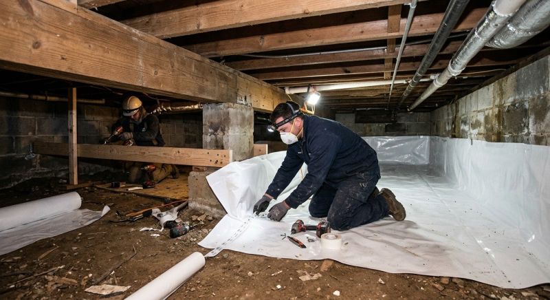 Crawl Space Leveling in Kyle, TX