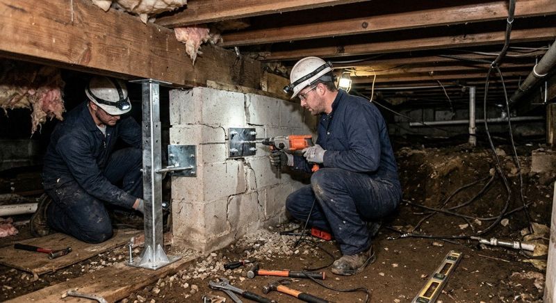 Crawlspace Foundation Repair in Del Valle, TX