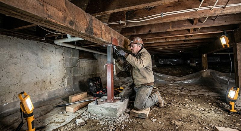 Crawlspace Foundation Repair in Luling, TX