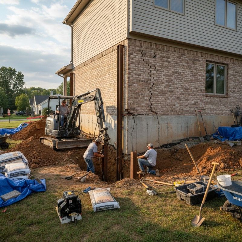 Crawlspace Structural Repair in Kyle, TX