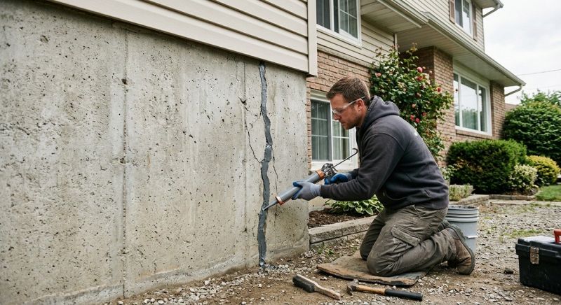 Foundation Crack Sealing in Kyle, TX