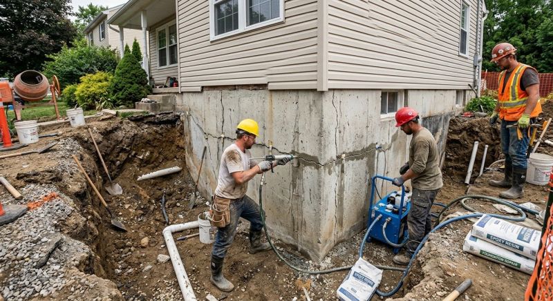 Foundation Cracks Repair in Kyle, TX