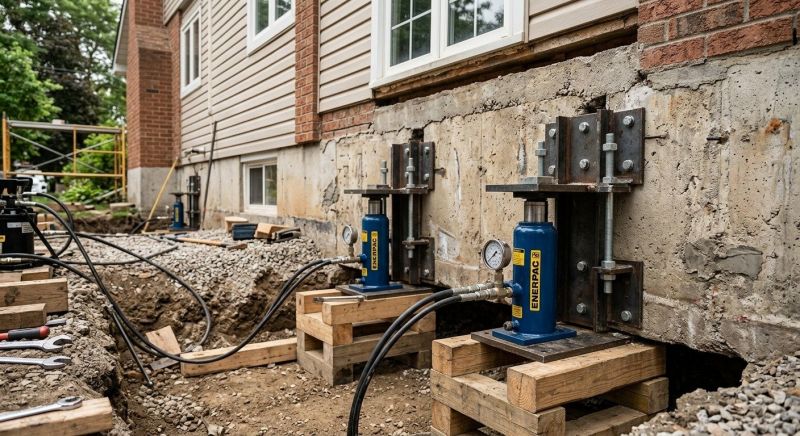 Foundation Jacking in Del Valle, TX
