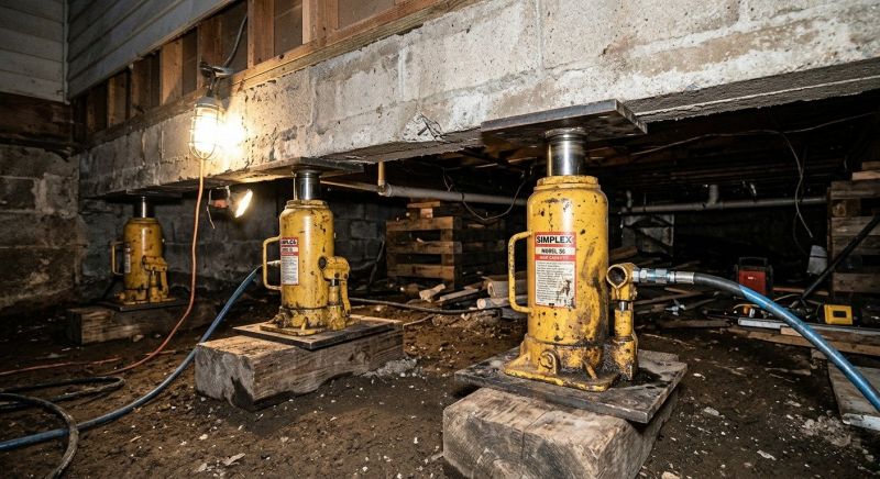 Foundation Jacking in Del Valle, TX