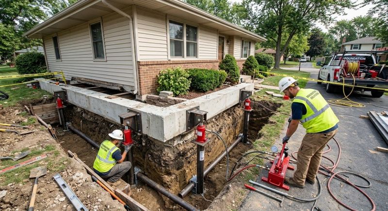 Foundation Jacking in Driftwood, TX