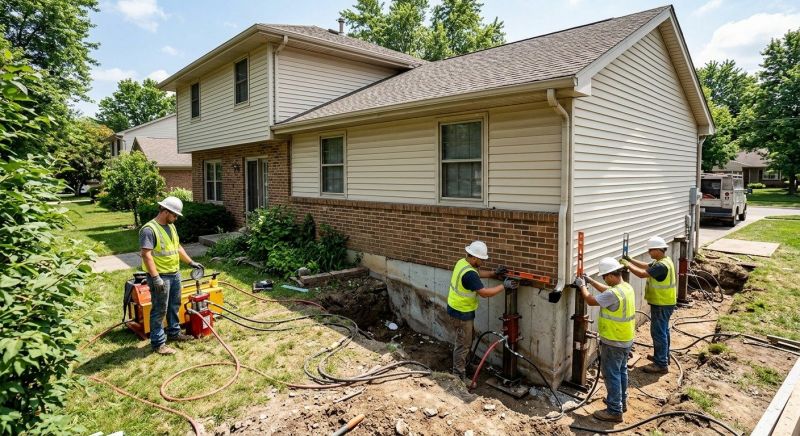 Foundation Jacking in Lockhart, TX