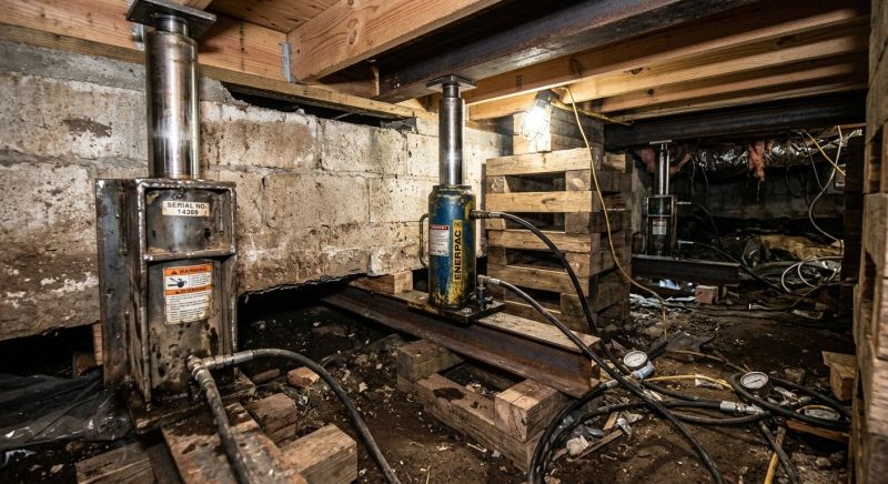 Foundation Jacking in Manchaca, TX