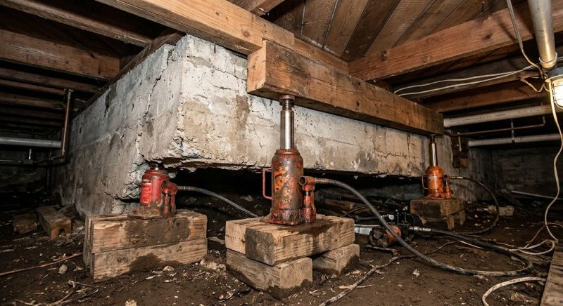Foundation Jacking in Manchaca, TX