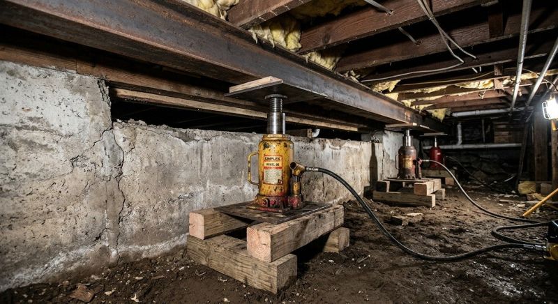 Foundation Jacking in Wimberley, TX