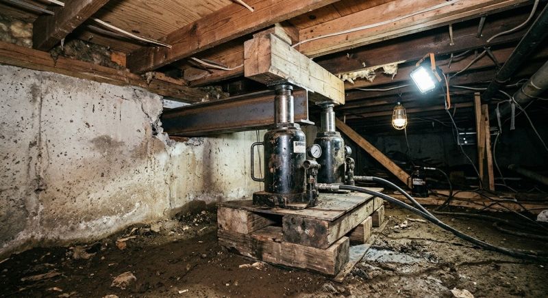 Foundation Jacking in Wimberley, TX