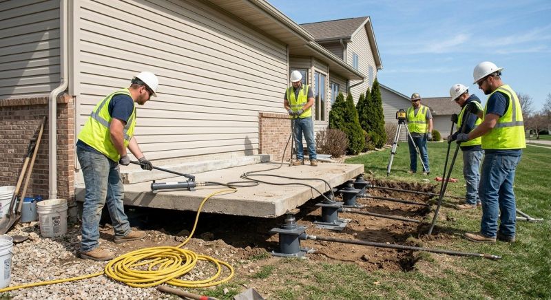 Foundation Lifting in Austin, TX