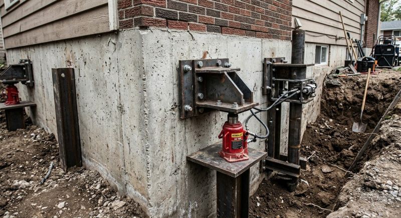 Foundation Pier Leveling in Kyle, TX