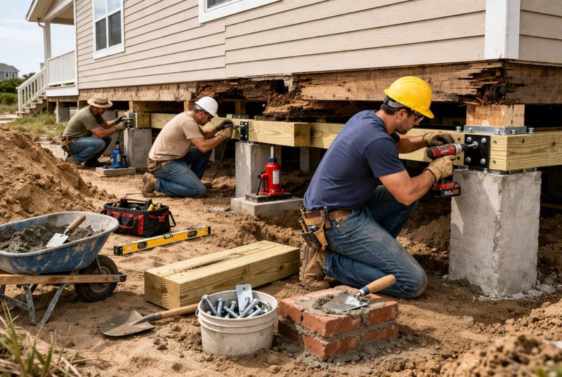 Foundation Raising in Cedar Creek, TX