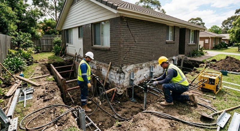 Foundation Stabilizing in Buda, TX