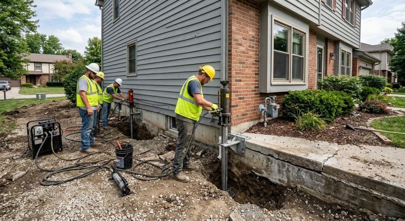 Foundation Stabilizing in Kyle, TX
