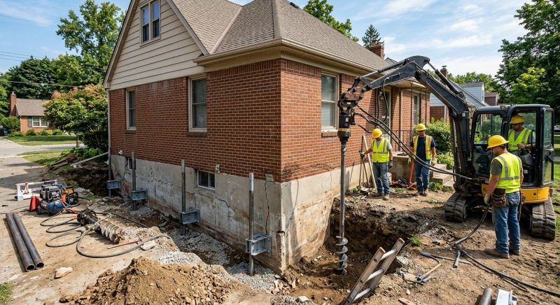 Foundation Stabilizing in San Marcos, TX