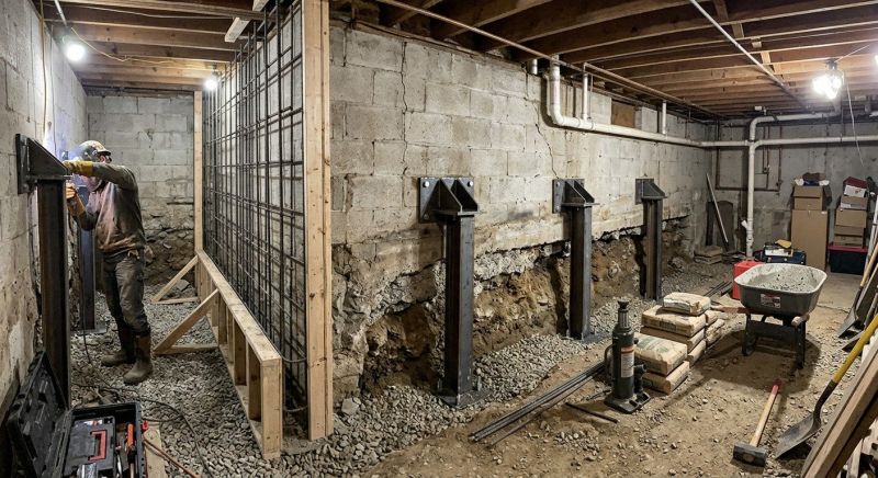 Foundation Stabilizing in San Marcos, TX