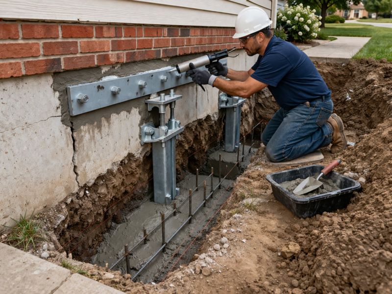 Foundation Structural Repair in San Marcos, TX