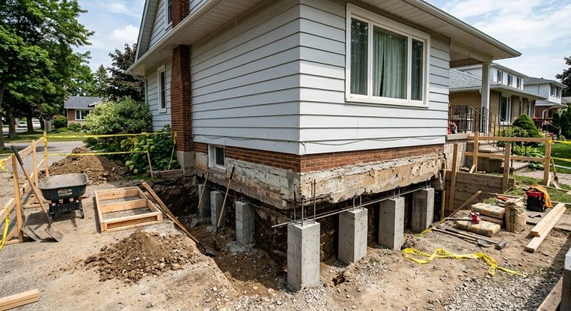 Foundation Underpinning in Kyle, TX