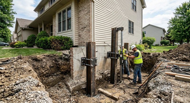 Foundation Underpinning in Kyle, TX