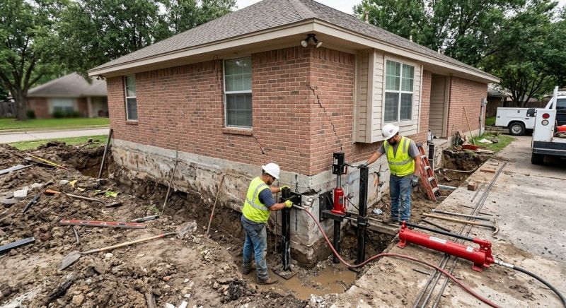 Home Foundation Repair in Lockhart, TX