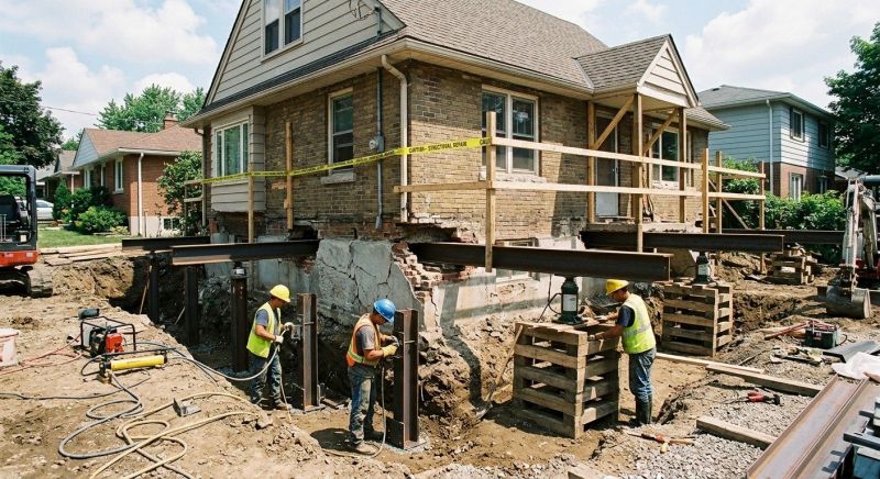 House Foundation Repair in Luling, TX