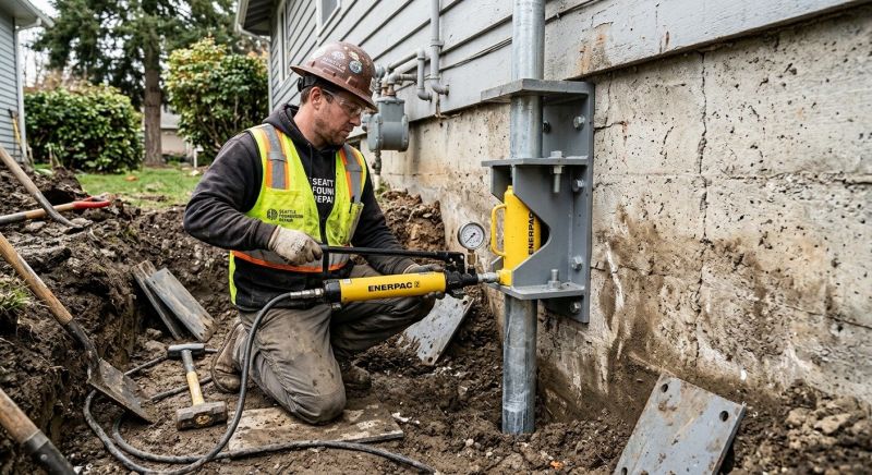 Settling Foundation Service in Kyle, TX