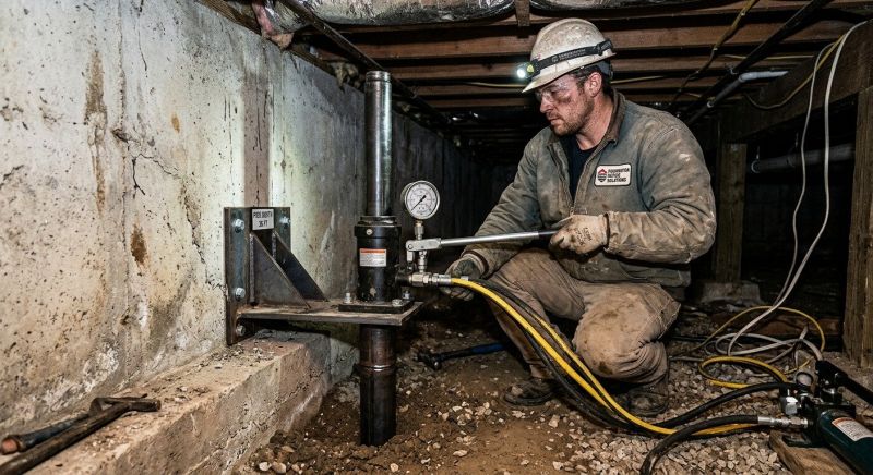 Settling Foundation Service in Wimberley, TX