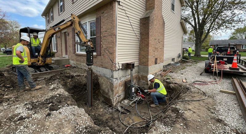 Sinking Foundation Repair in Cedar Creek, TX