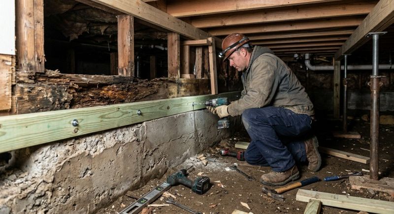 Sinking Foundation Repair in Luling, TX