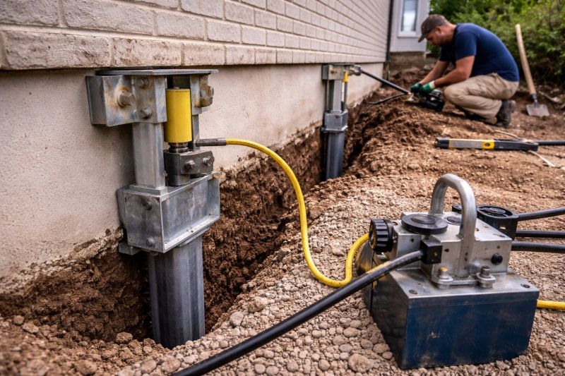 Sinking Foundation Repair in Manchaca, TX