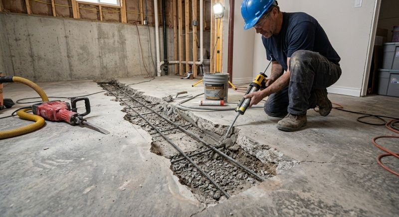 Slab Foundation Repair in Kyle, TX