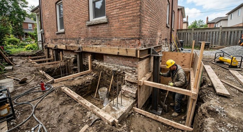 Structural Underpinning in Kyle, TX