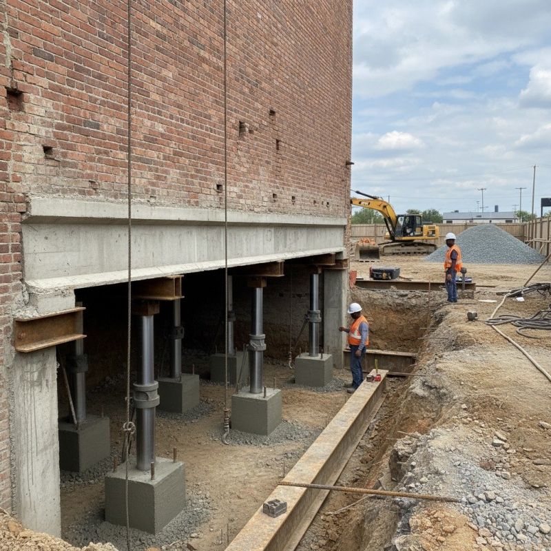 Structural Underpinning in Kyle, TX